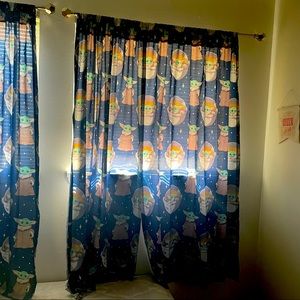 Baby Yoda Curtains!